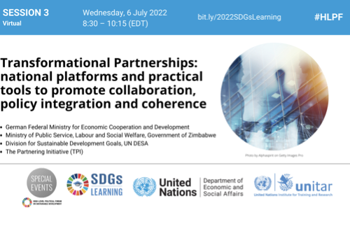 UN SDG Learning Session